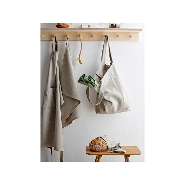 Organic Chambray bézs organikus pamut bevásárlótáska - Södahl-image-1