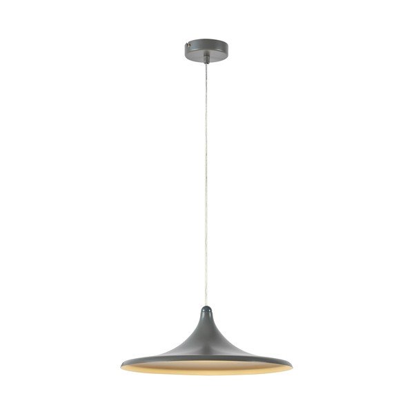 Szürke fém LED dimmelhető függőlámpa ø37x13 cm Beam – Markslöjd