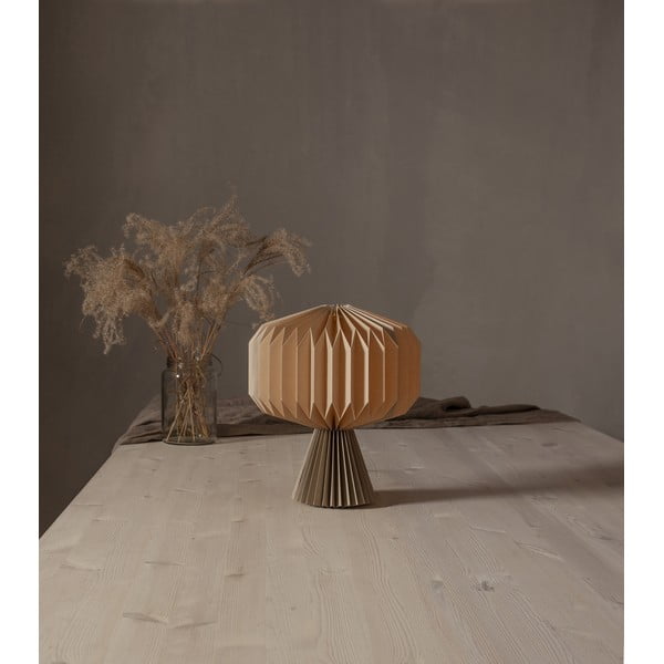 Világosbarna lámpabúra ø 30 cm Honeycomb – Star Trading-image-3