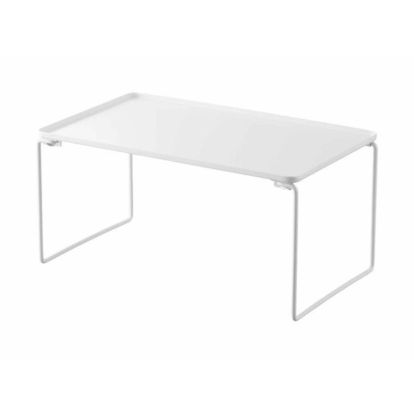 Fehér fém kiegészítő polc 41x19 cm Tower – YAMAZAKI