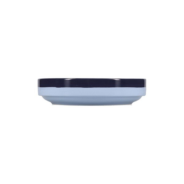 Kék mély kőedény tányér ø 21 cm Duo – ONA-image-2