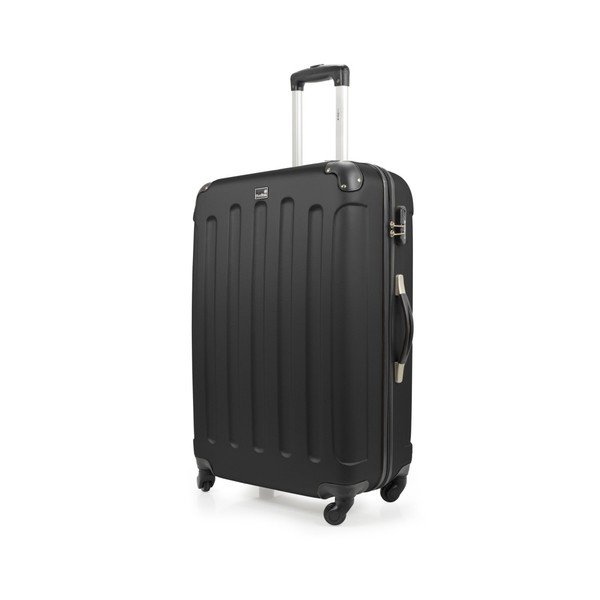 Fekete gurulós bőrönd, 37 l - Bluestar-image-2