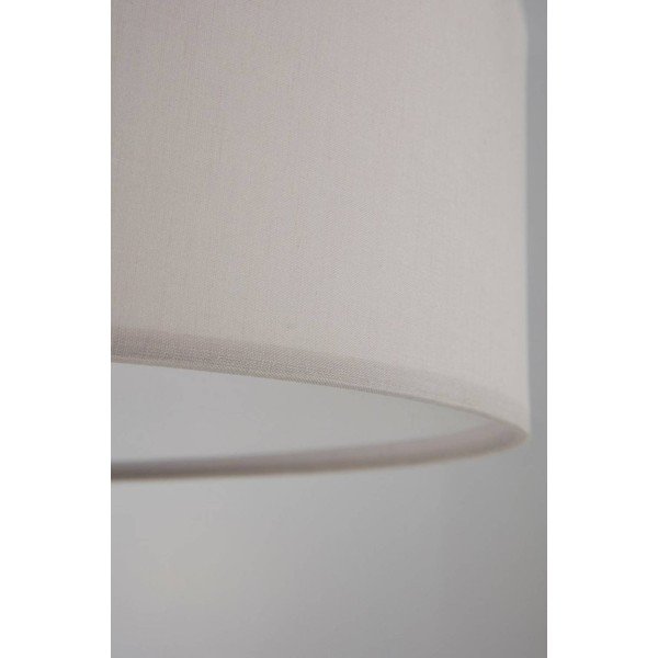 Bézs textil mennyezeti lámpa ø 40 cm Allan – Jotex-image-3