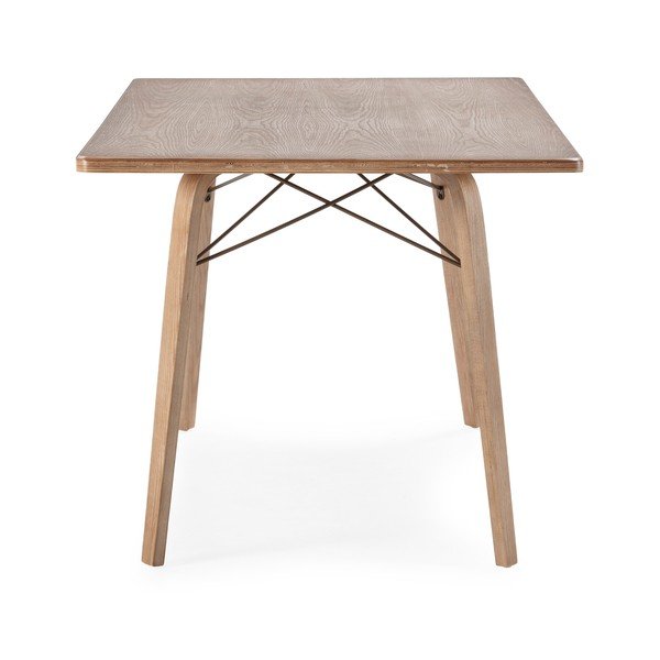 Étkezőasztal tölgyfa dekoros asztallappal 90x180 cm Lujan – MOME-image-4