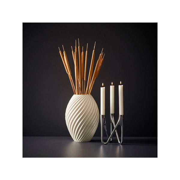 Roots ezüstszínű gyertyatartó - Morsø-image-2