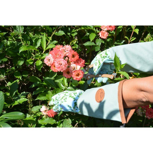 Plague hosszú kertészkesztyű - Esschert Design Floral-image-1
