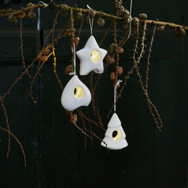 Figurák LED-es világítással, 3 darabos készlet - Villa Collection-image-1