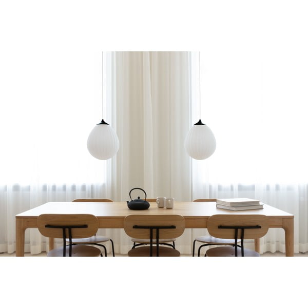 Fekete-fehér lámpabúra ø 27 cm Around the World Medium – UMAGE-image-1