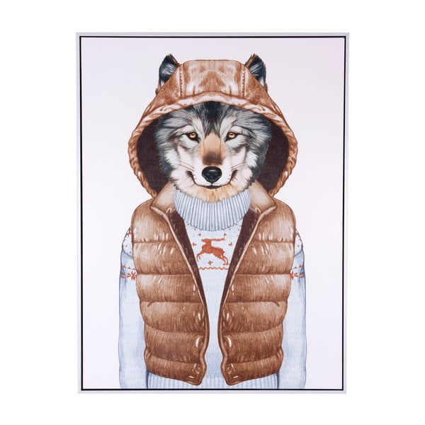 Wolf Vest kép, 60 x 80 cm - sømcasa