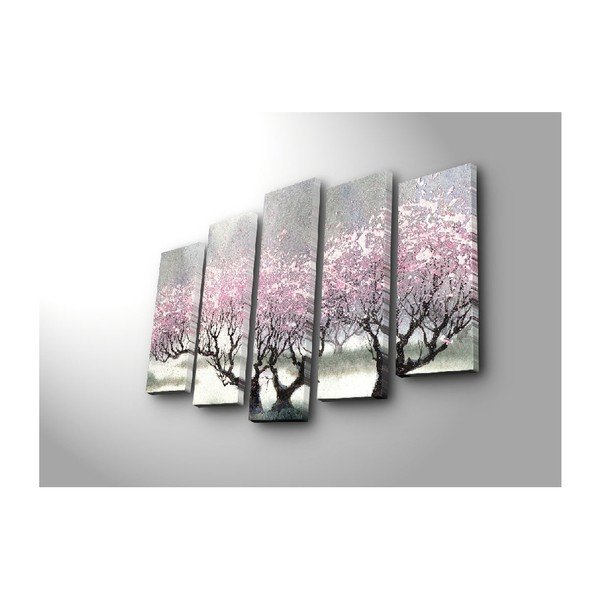 Cherry Blossom ötrészes vászonkép-image-3