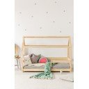 Fenyőfa házikó gyerekágy 120x200 cm Mila MB - Adeko