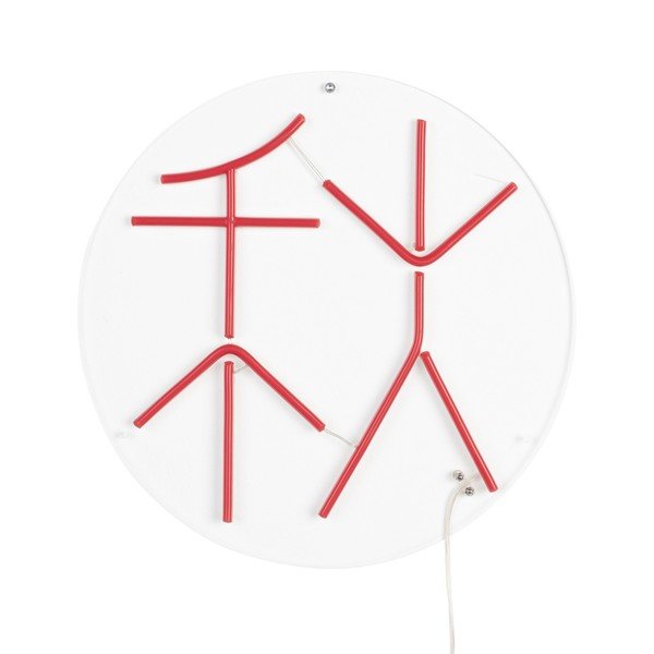 Piros LED neon fénydekoráció Sya – Dutchbone