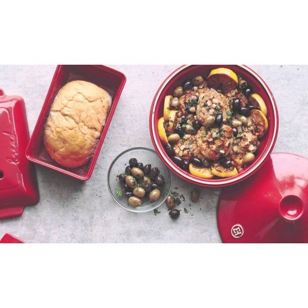 Kerámia edény fedővel 3,9 l Flame – Emile Henry-image-1