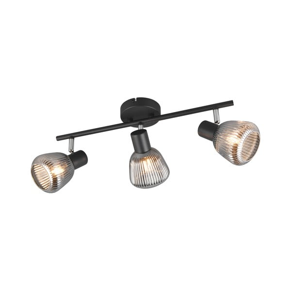 Fekete spotlámpa ø 10 cm Tarifa – Trio-image-1