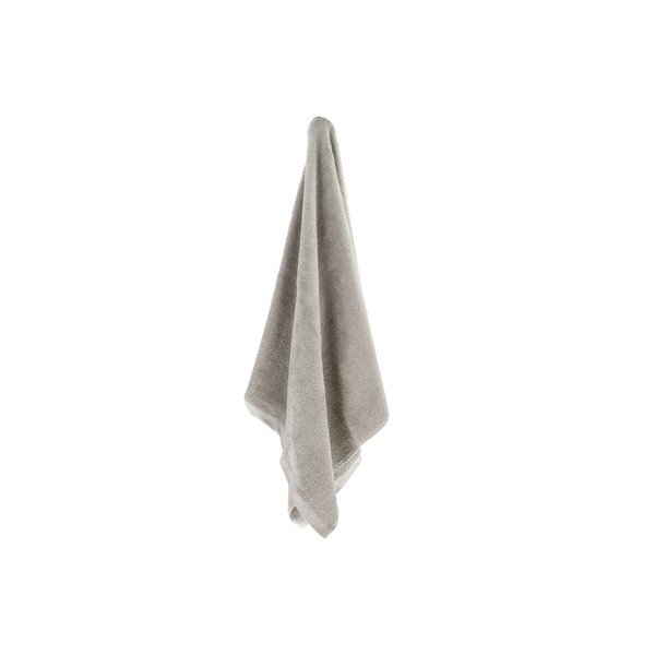Szürke organikus pamut fürdőlepedő 70x140 cm Comfort – Södahl-image-2