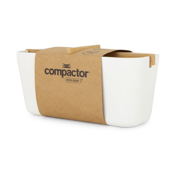 Ecologic fehér fürdőszobai rendszerező, 21 x 8 cm - Compactor-image-2