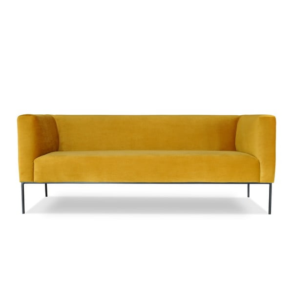 Neptune sárga 3 személyes kanapé - Windsor & Co. Sofas