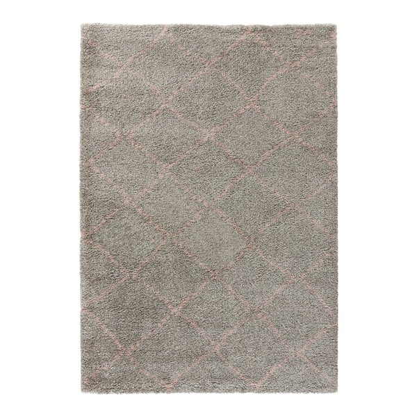 Allure Ronno Grey Rose szürke szőnyeg, 80 x 150 cm - Mint Rugs