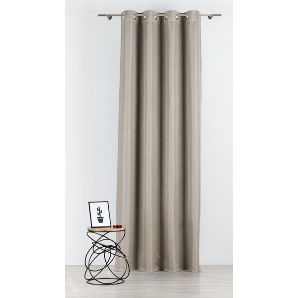 Bézs függöny 140x260 cm Avalon – Mendola Fabrics-image-2
