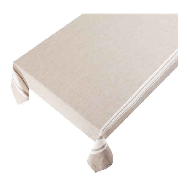 Casafina New French homokszínű pamut asztalterítő, 250 x 140 cm - Ego Dekor