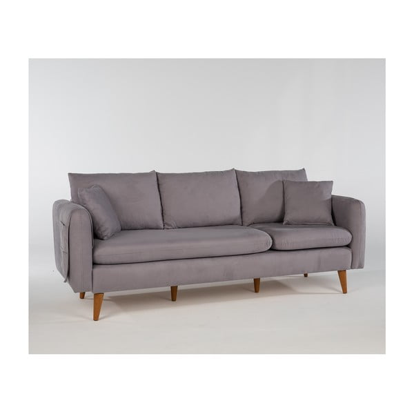 Szürke kanapé 215 cm Sofia – Balcab Home-image-2