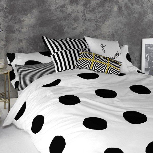 Dot 2 db pamut párnahuzat, 50 x 75 cm - Blanc-image-2