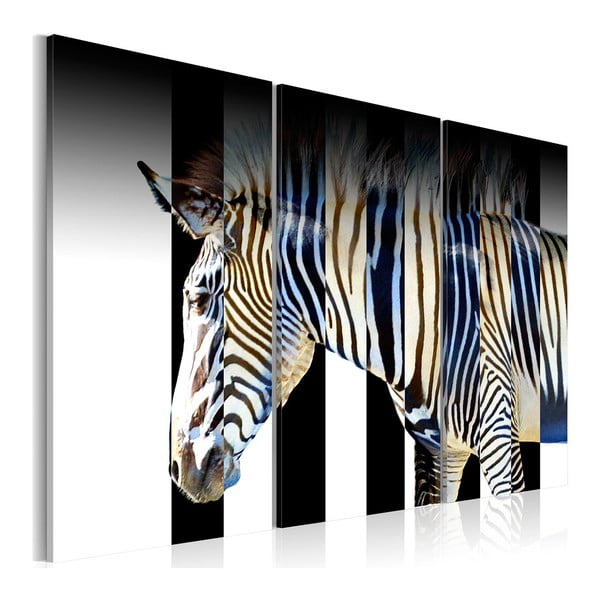 Stripes többrészes vászonkép, 60 x 40 cm - Artgeist