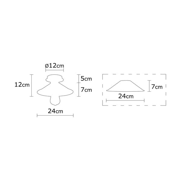 Fekete mennyezeti lámpa fém búrával ø 24 cm Berceste – Opviq lights-image-3