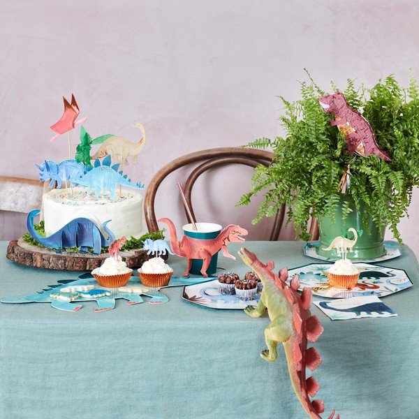 Muffin sütőpapír szett 24 db-os Dinosaur Kingdom – Meri Meri-image-1