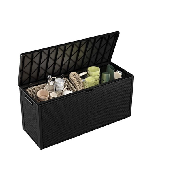 Sötétszürke kerti tárolódoboz Emily – Keter-image-3