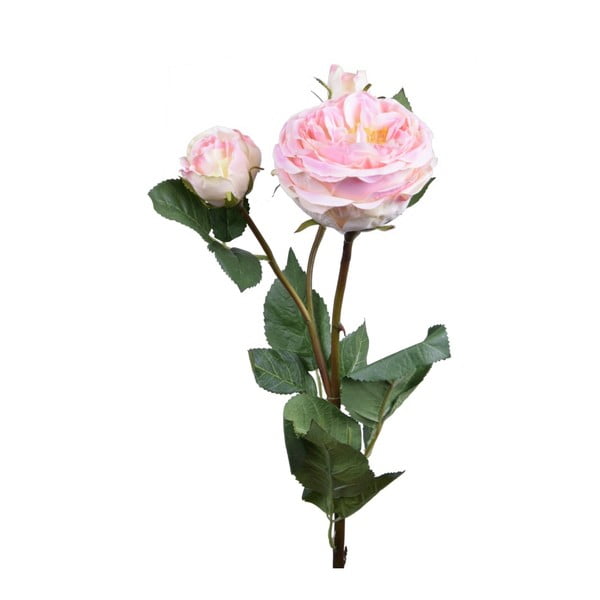 Művirág, rózsaszín rózsa - Ego Dekor