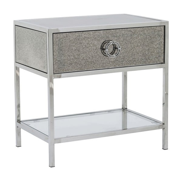 Moonscape ezüstszínű tárolóasztal - Kare Design