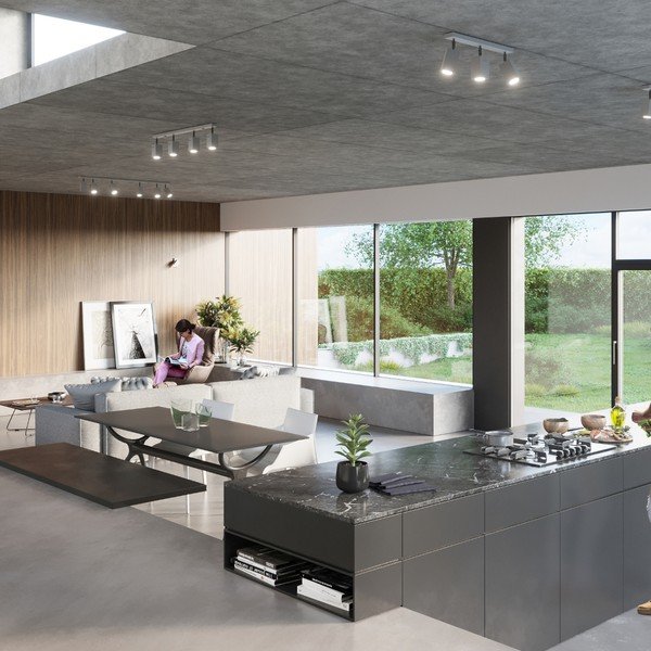 Szürke fali lámpa Toscana – Sollux-image-3