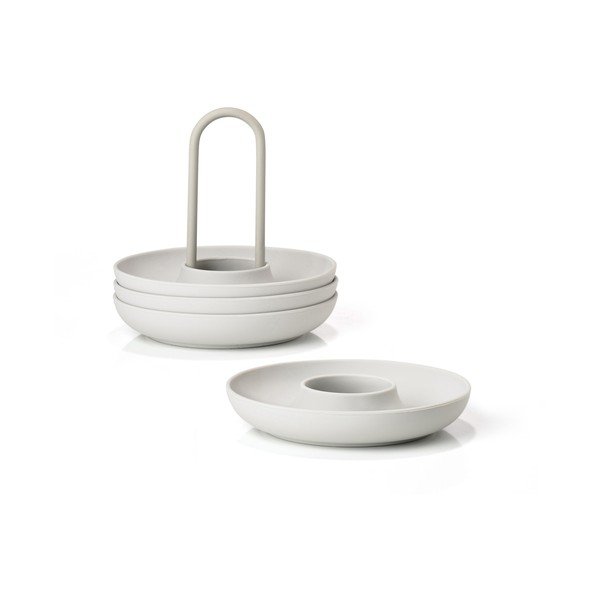 Fém lágytojás tartó szett 4 db-os Singles – Zone