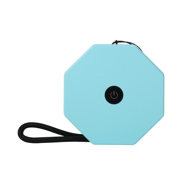 Fehér-türkiz USB hordozható fénydekoráció ø 8 cm Twist – Gingko