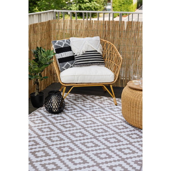 Hobart kültéri párna újrahasznosított műanyagból, 45 x 45 cm - Green Decore-image-4