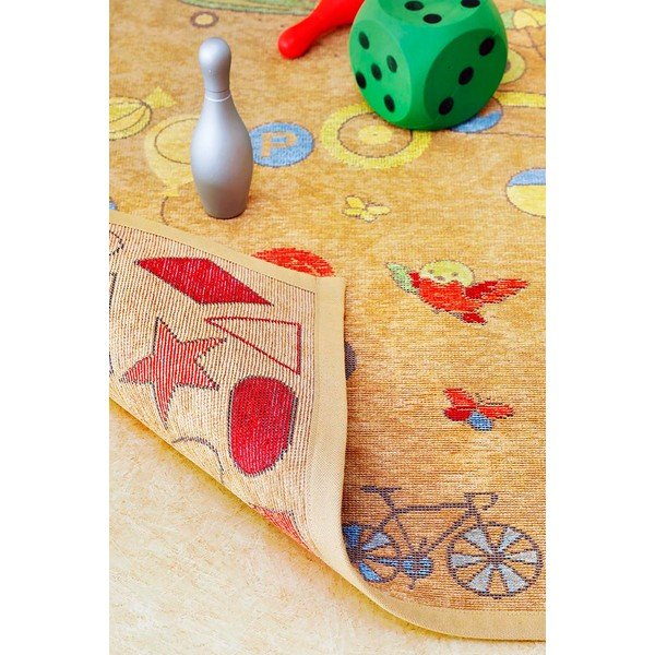 Tähemaa barna kétoldalas gyerekszőnyeg, 160 x 230 cm - Narma-image-4