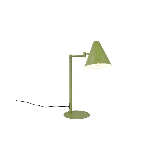 Zöld asztali lámpa hajlítható szerkezettel (magasság 50,5 cm) Cosima – Trio-image-2