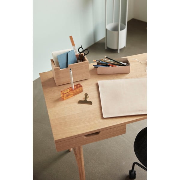 Bőr rendszerező írószerekhez Studio – Hübsch-image-1