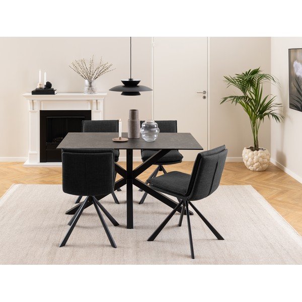 Sötétszürke étkezőszék Flynn – Actona-image-2