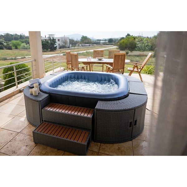 Felfújható négyszemélyes jakuzzi, mélység 68 cm Tekapo C-TE042 – MSPA-image-4