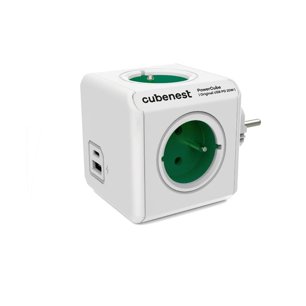 Elosztó PowerCube Original USB – Cubenest