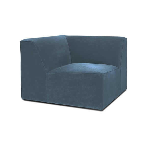 Kék kordbársony kanapé modul (variálható) Sting – Scandic-image-1