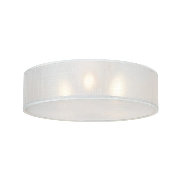 Fehér mennyezeti lámpa textil búrával Haru – Markslöjd