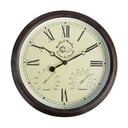 Kültéri falióra, római számokkal és hőmérővel - Esschert Design