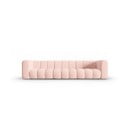Rózsaszín kanapé 318 cm Lupine – Micadoni Home