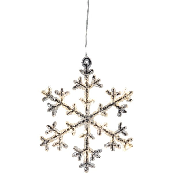 Fénydekoráció karácsonyi mintával Icy Snowflake – Star Trading