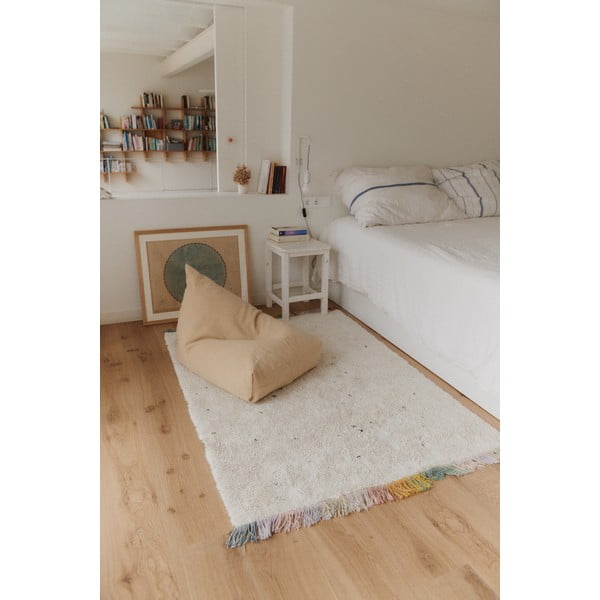 Világossárga gyerek babzsák Cleo Light Honey – Lorena Canals-image-1