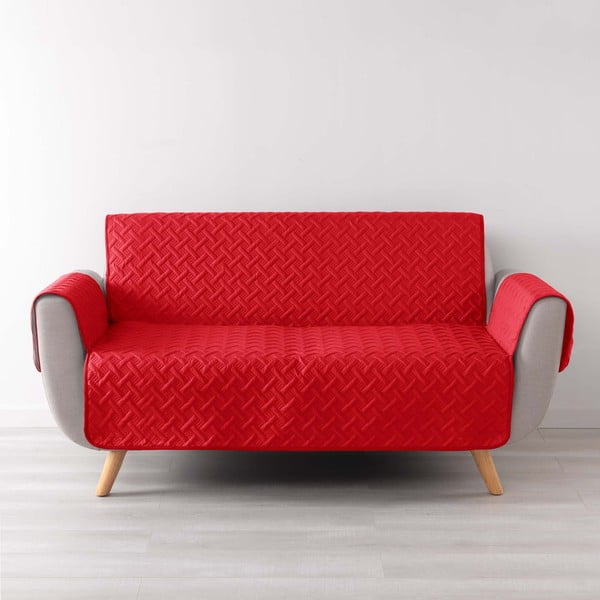 Piros négyszemélyes kanapé védőhuzat Lounge – douceur d'intérieur