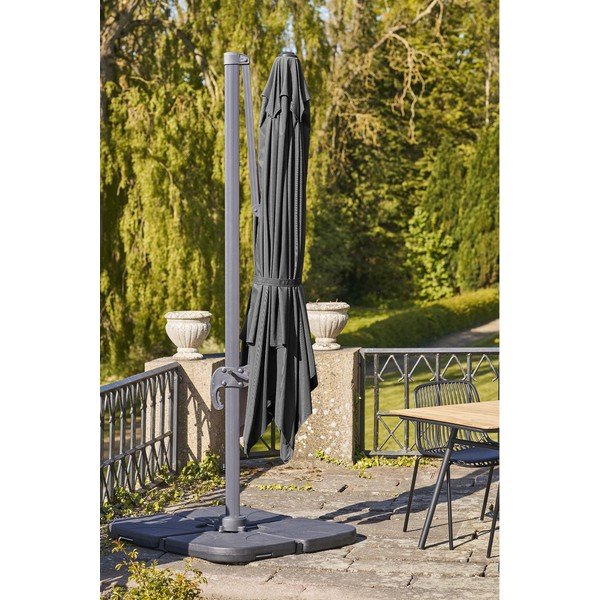 Fekete napernyő ø 295 cm Baza – House Nordic-image-4